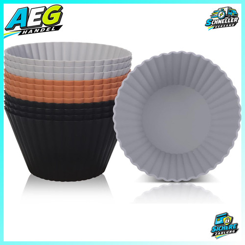 Muffinform silikon 2cm - silikon, 12er