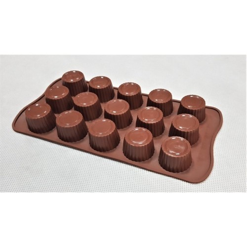 Pralinenform silikon rund - silikon,