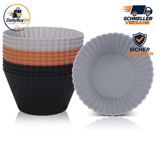 Muffinform silikon 12er - silikon, 9,2cm
