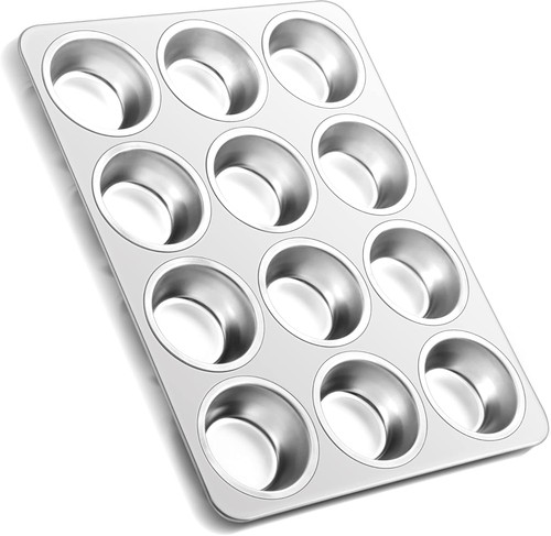 Edelstahl muffinblech 12er - muffinblech,
