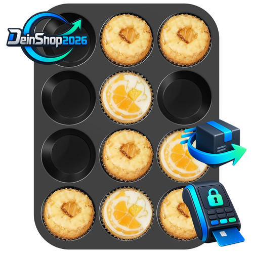 Muffin backform silikon 12er - muffin,
