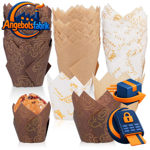 Muffinförmchen papier 150 - muffinförmchen,