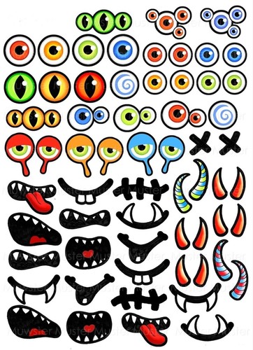 Monster augen muffin - augen,