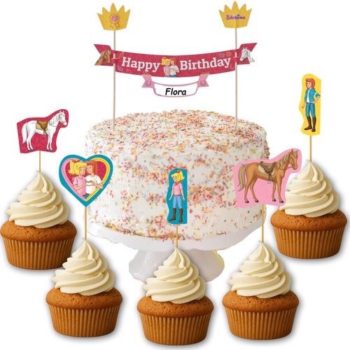 Cake topper bibi tina - &,