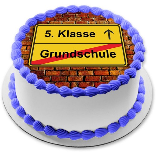 Klasse tortenaufleger muffin - 5.klasse,