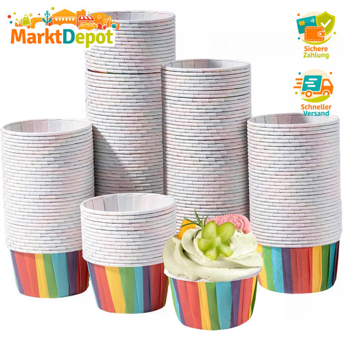 Muffinförmchen papier 200 - muffinförmchen,