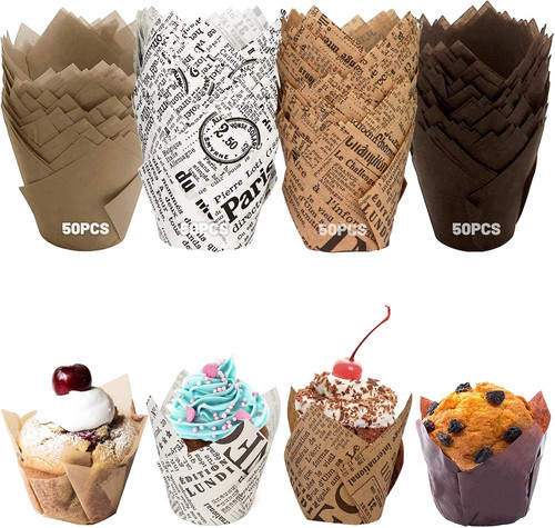 Muffinförmchen papier 200 - muffinförmchen,