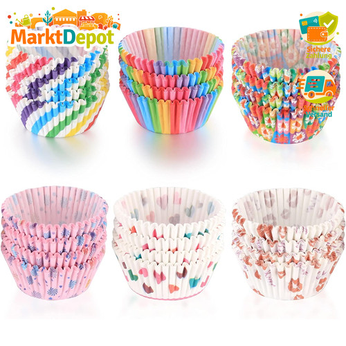 Muffinförmchen papier 600 - muffinförmchen,
